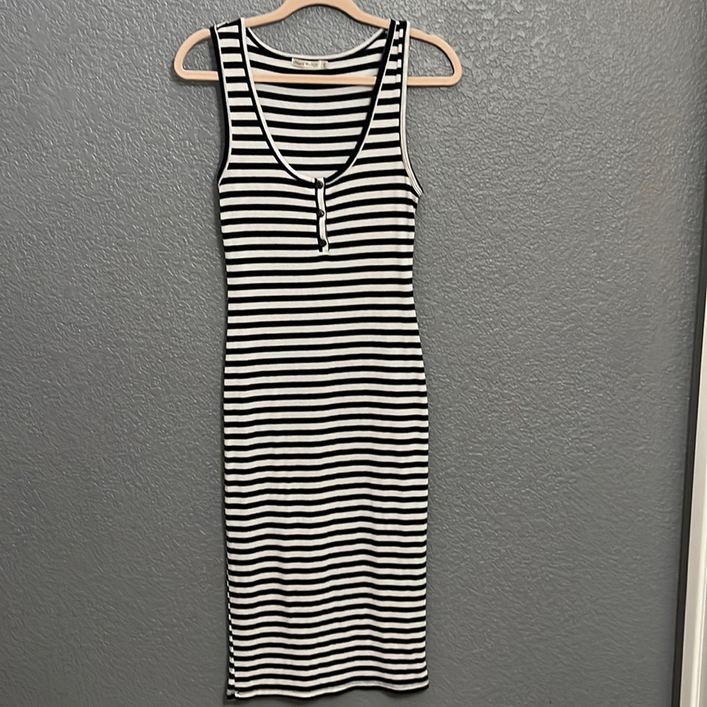 Stripe summer dress size L